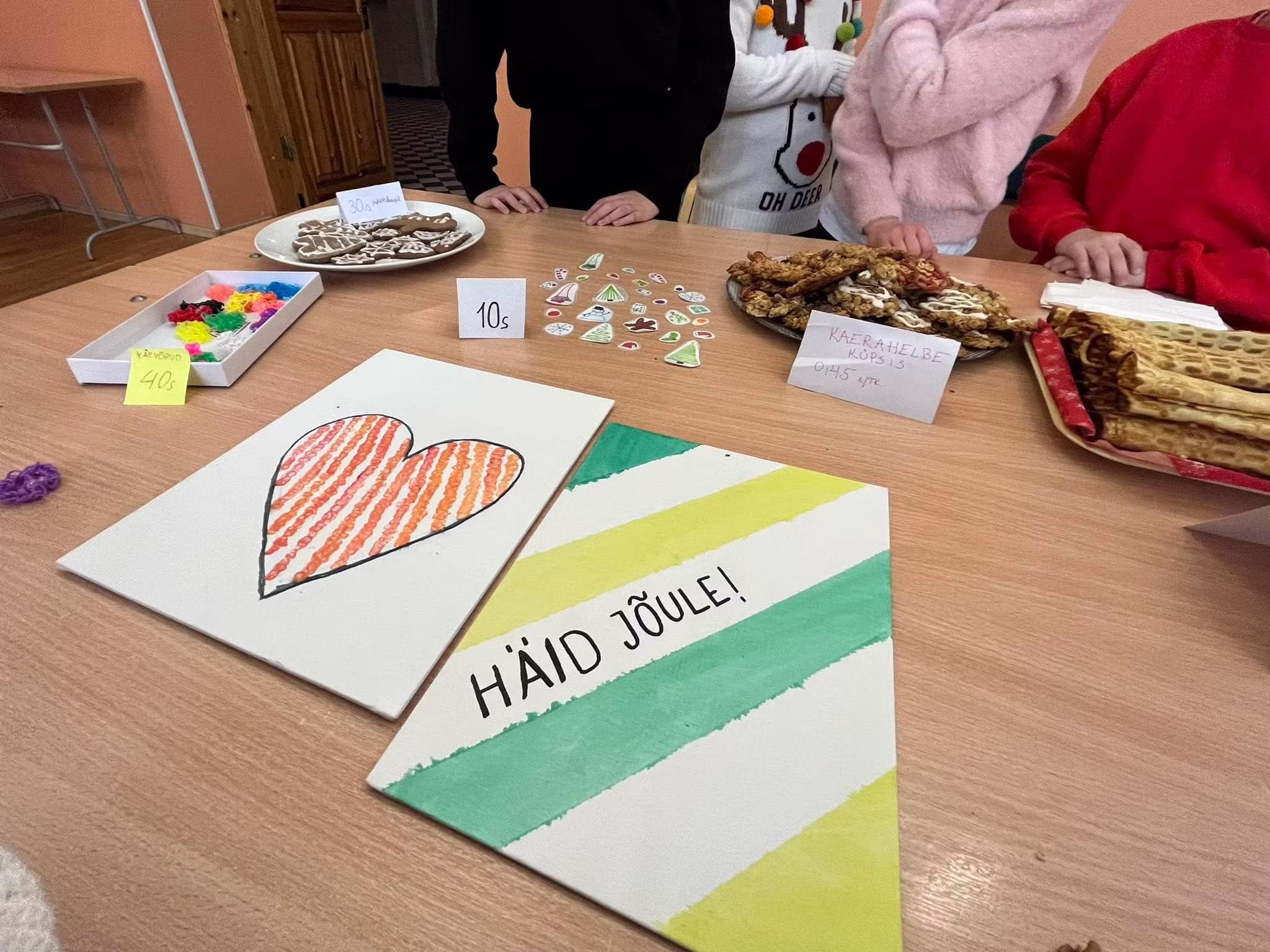 Tõrva Gümnaasiumi heategevuslik jõululaat "Teen ise ja teen head"